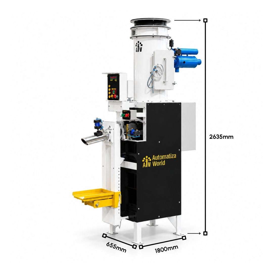 Ensacadeira de Sopro AW37 Automatiza World